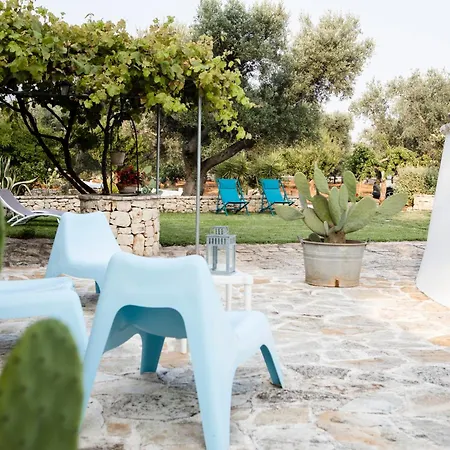 别墅 Trullo Porta Celeste 圣米凯莱萨伦蒂诺